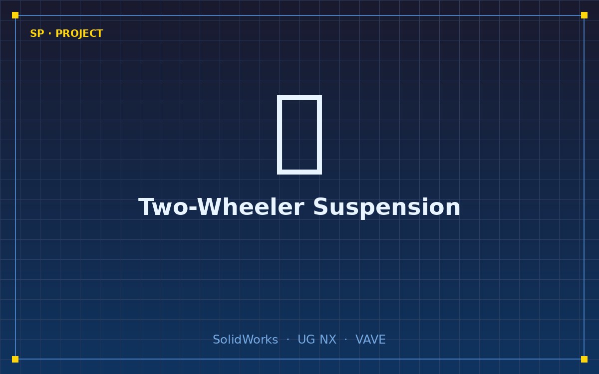 Two-Wheeler Suspension Design